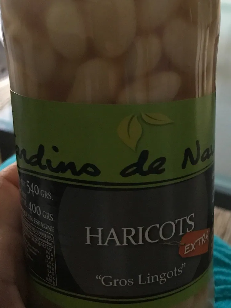 Haricots "gros lingots" extra