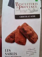Les sablés chocolat noir