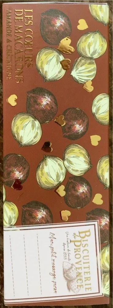Les cœurs de macarons