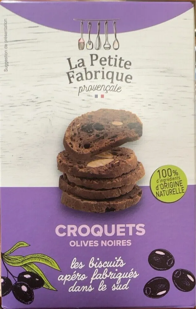 CROQUETS OLIVES NOIRES
