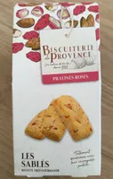 Biscuits aux pralines roses