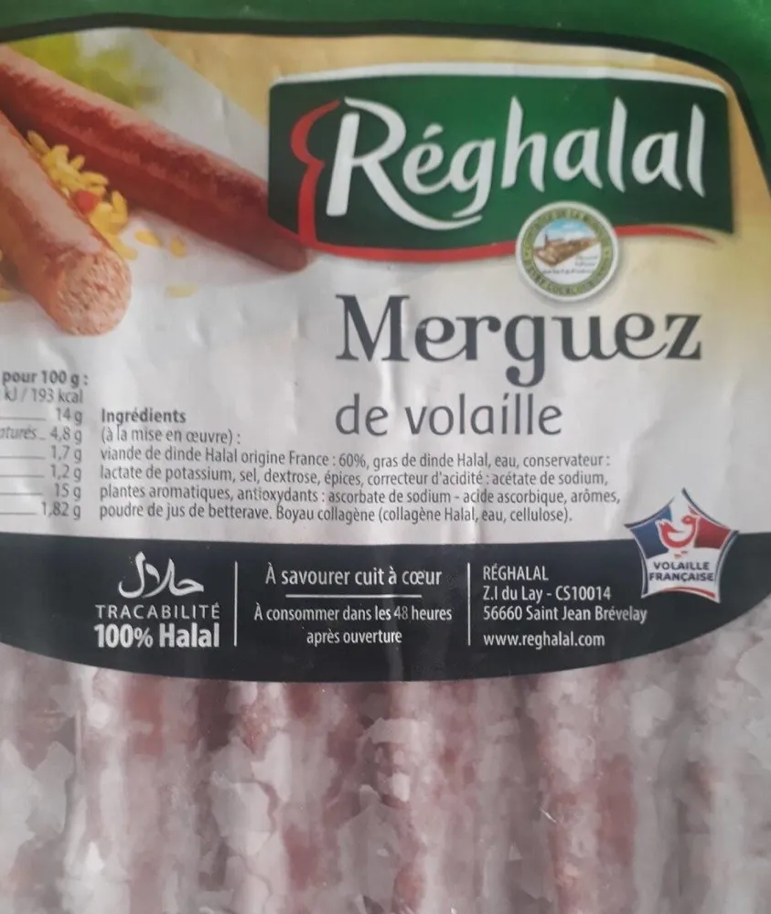Merguez de volaille