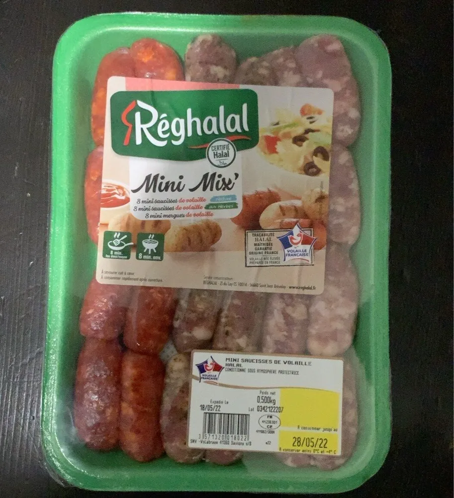 Mini Saucisses De Volaille Halal