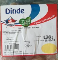 Cubes filet de dinde