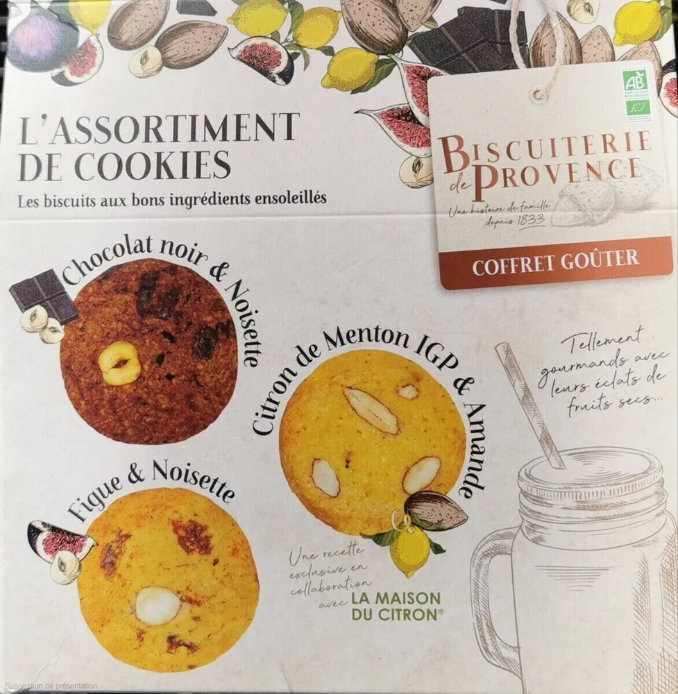 L'assortiment de cookies