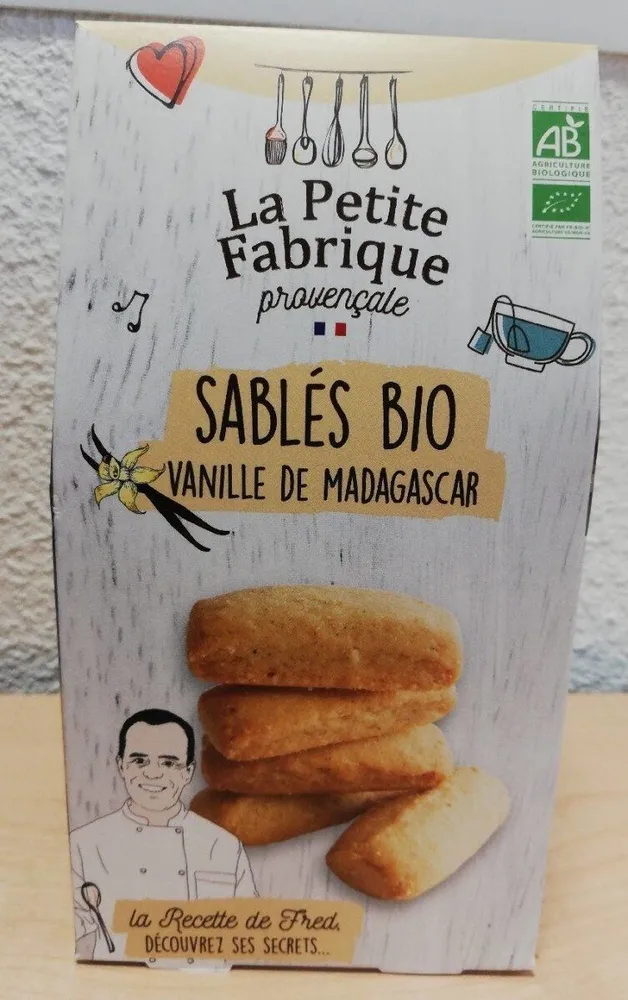 Sablés bio vanille de Madagascar
