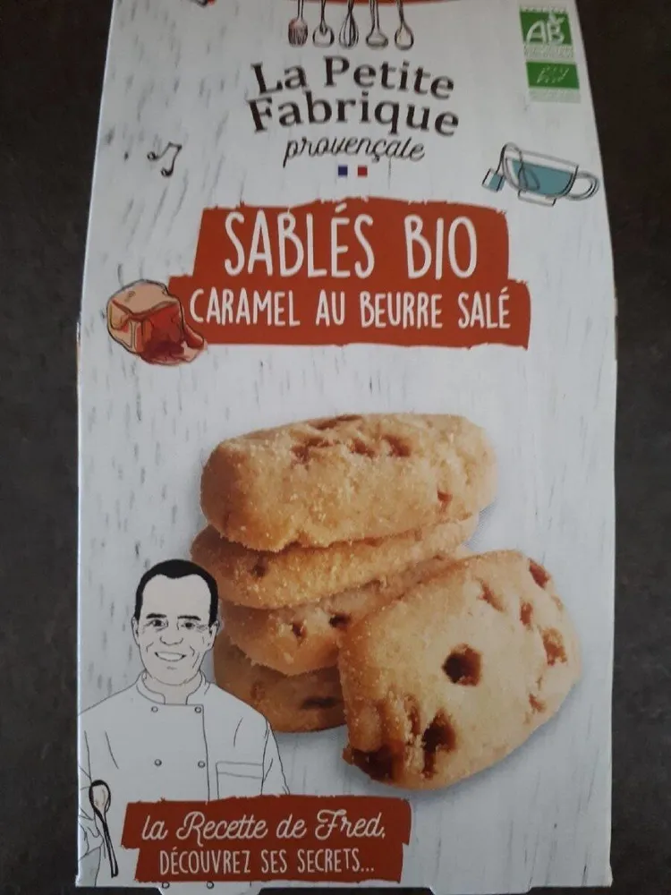 Sablés bio caramel au beurre salé