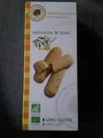 Biscuits gourmets aux amandes verveine et miel