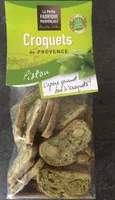 Croquets de provence au pistou