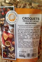 Croquets- Fèves de Cacao Valrona