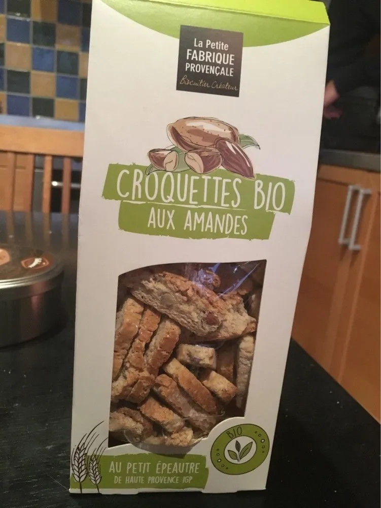 Croquettes bio aux amandes