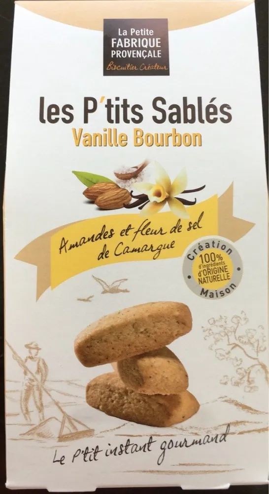 Les P'tits Sablés Vanille Bourbon