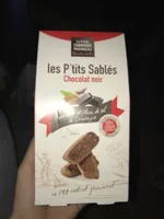 Les P’tits Sablés chocolat noir