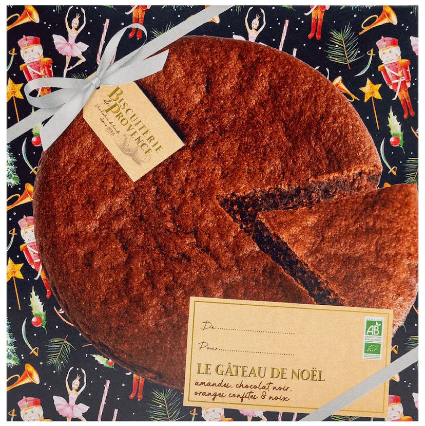 Gâteau de noël chocolat orange