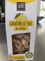 Canistrelli bio au citron