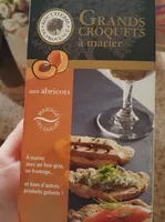 Grands croquets à marier aux abricots