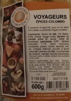 Voyageurs Épices Colombo