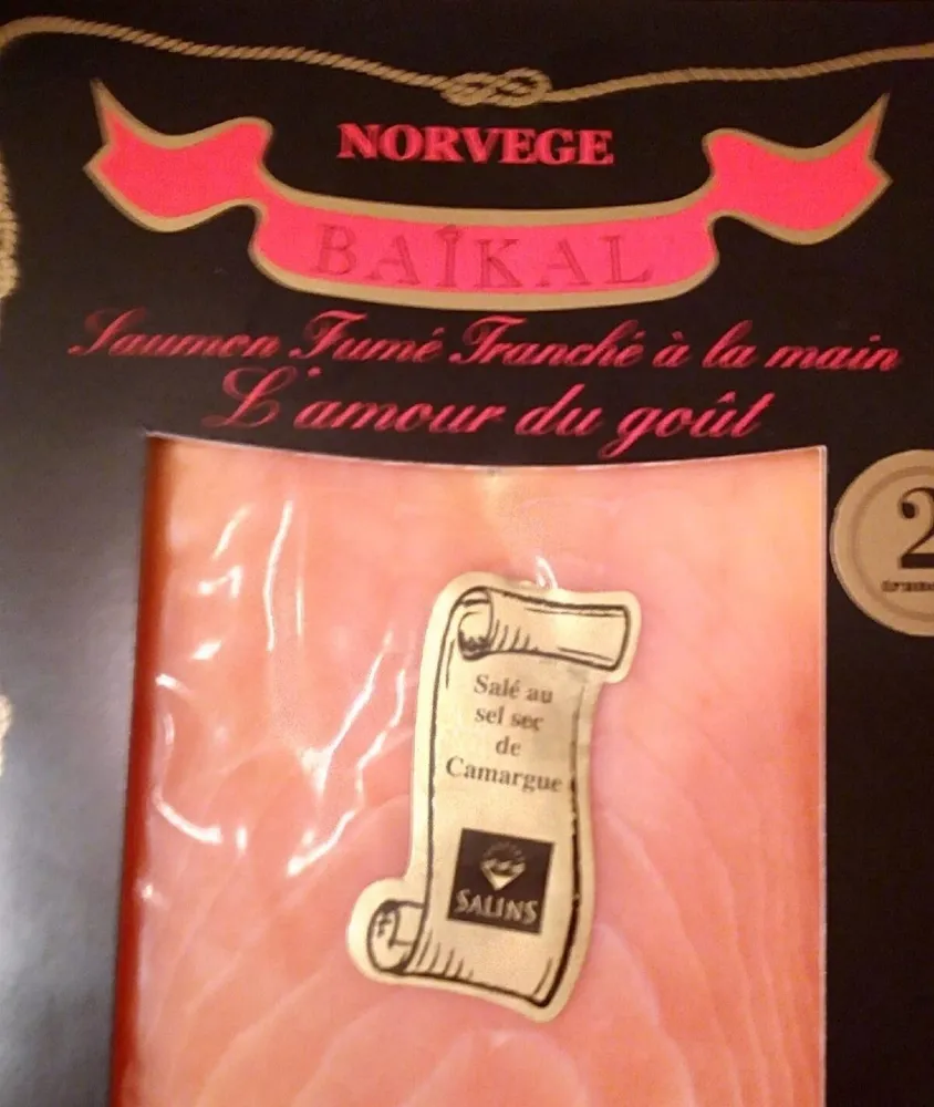 Saumon fumé tranché