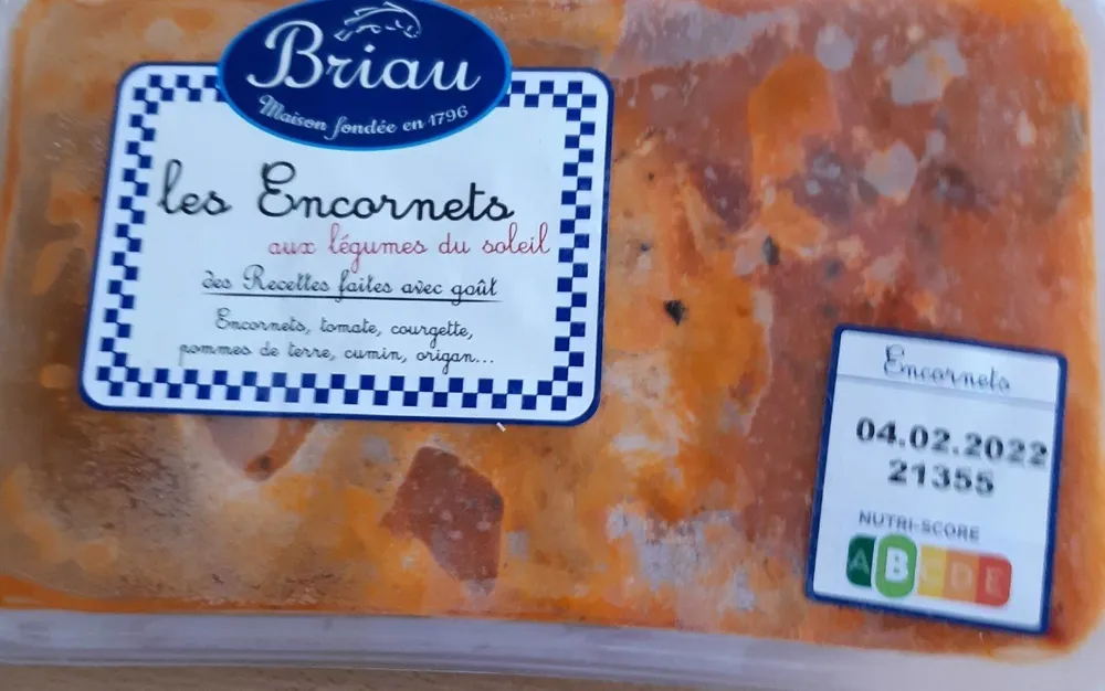 Encornets aux légumes du soleil