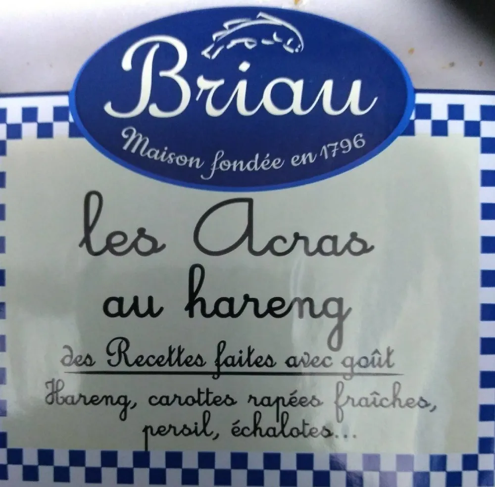 Les acras au hareng