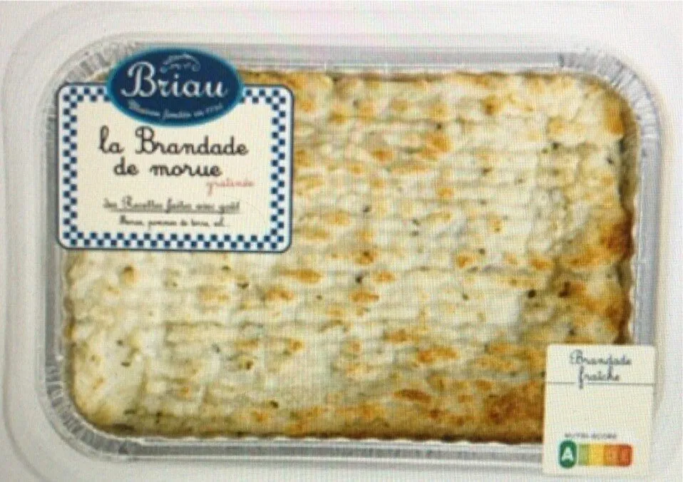 La brandade de Morue parmentière gratinée