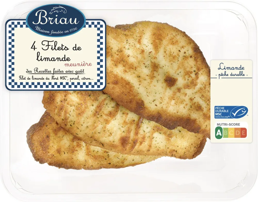 4 Filets de limande