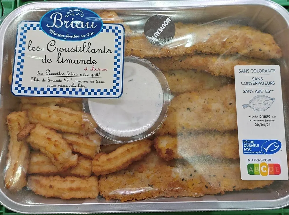 Les croustillants de limande