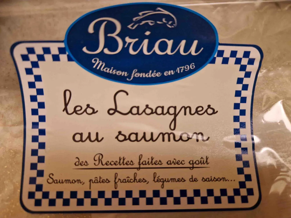 Les lasagnes au saumon