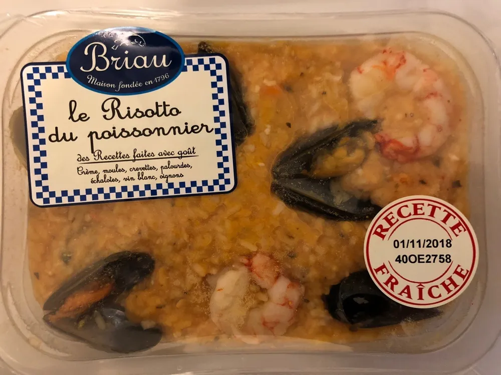 Le risotto du poissonnier