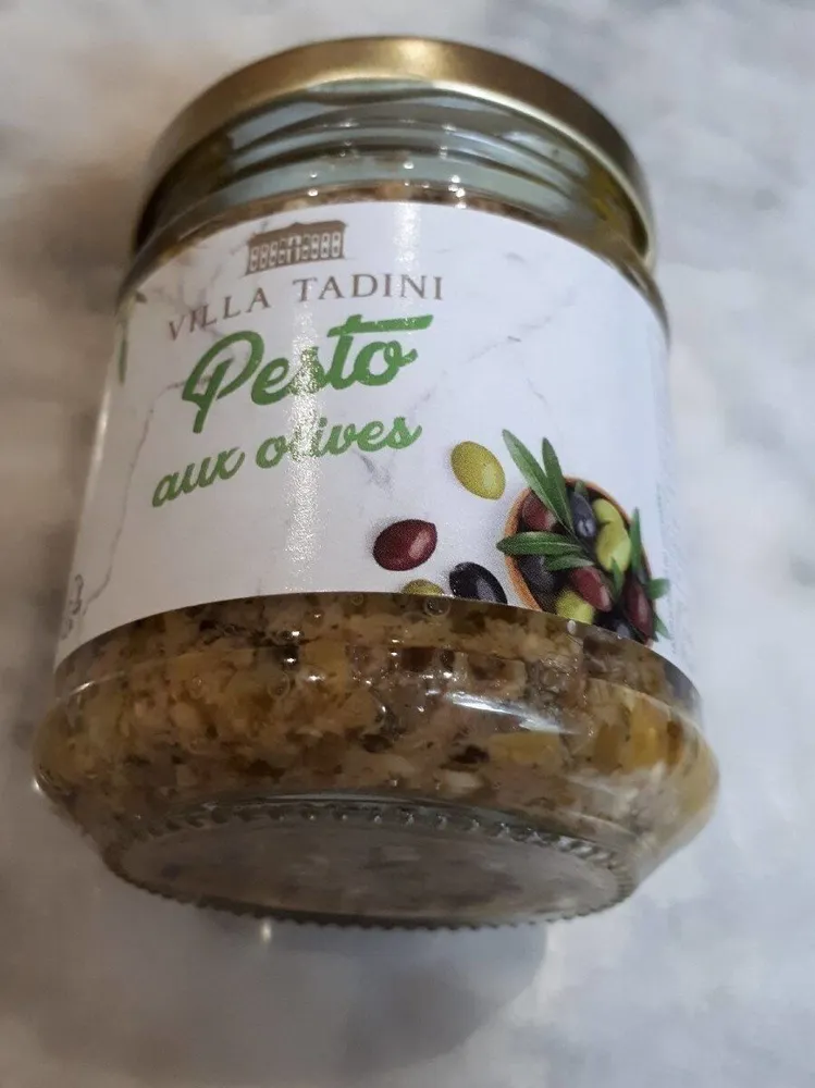 pesto aux olives