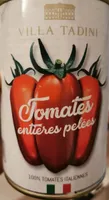 Tomates entières pelées au jus