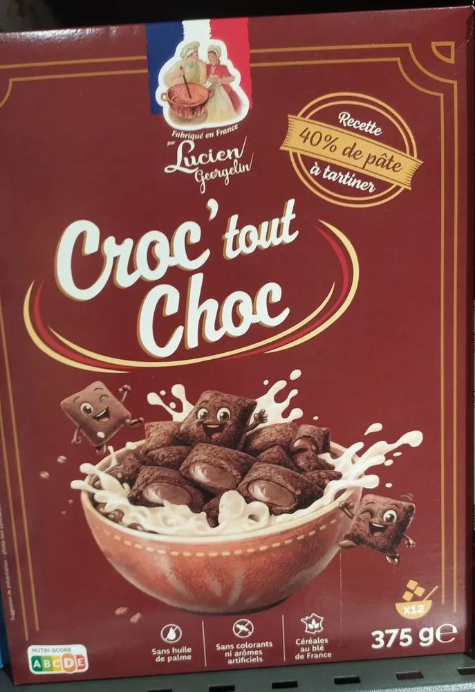 Croc' Tout Choc à la pâte à tartiner