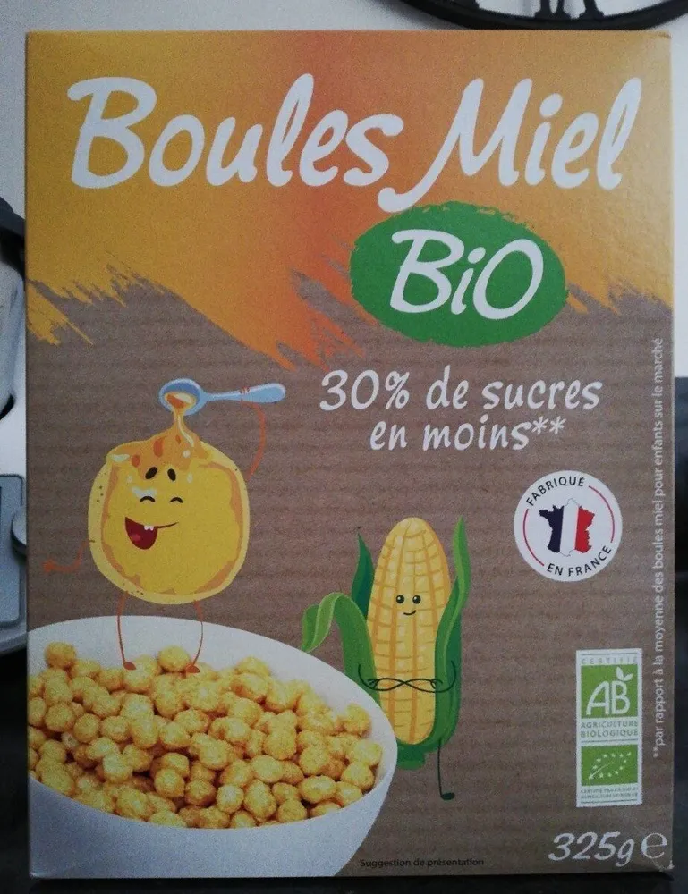 Boules Miel bio