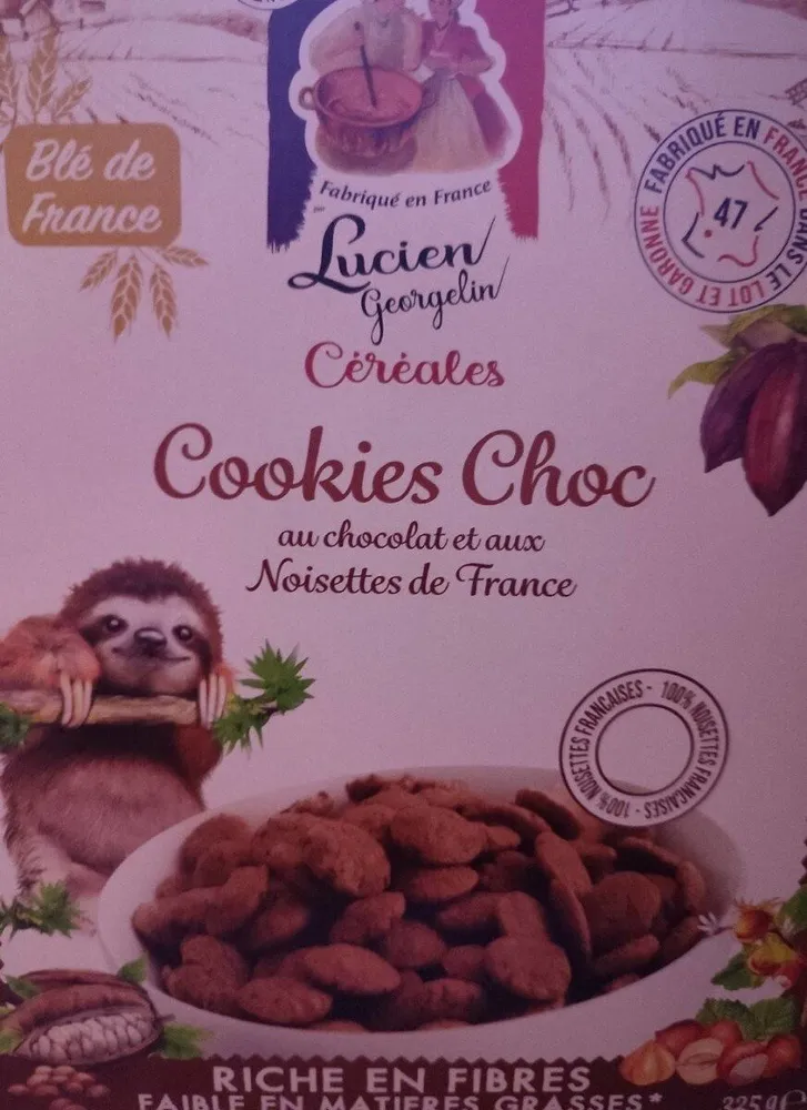 Céréales cookies choc