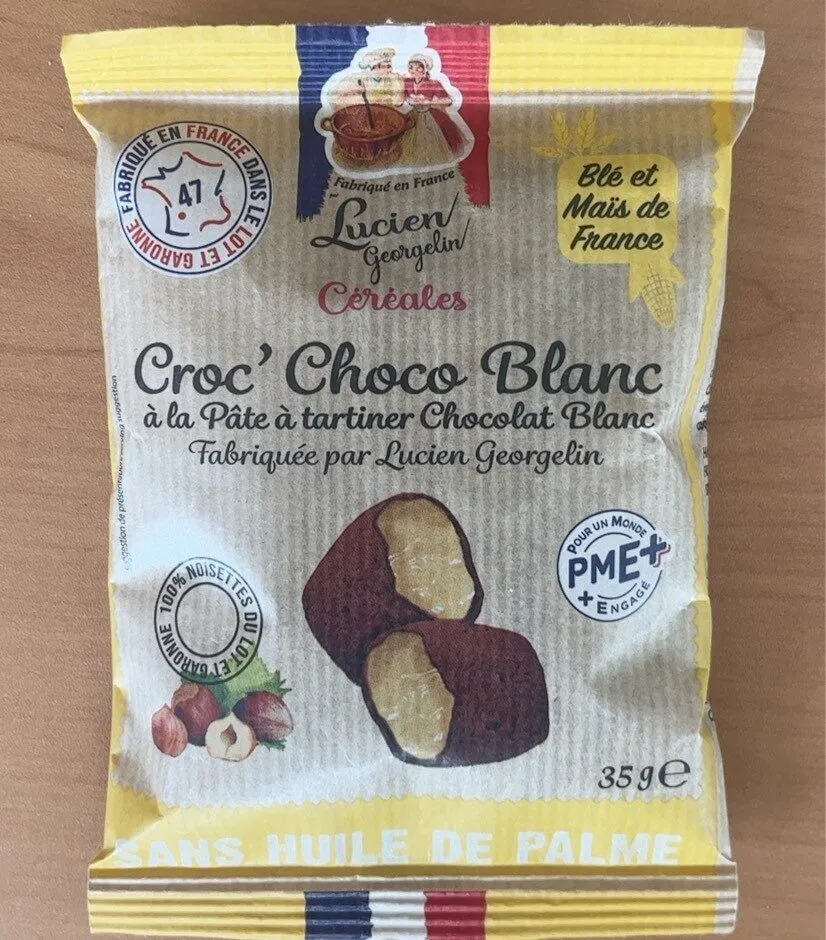 Croc’ Choco Blanc