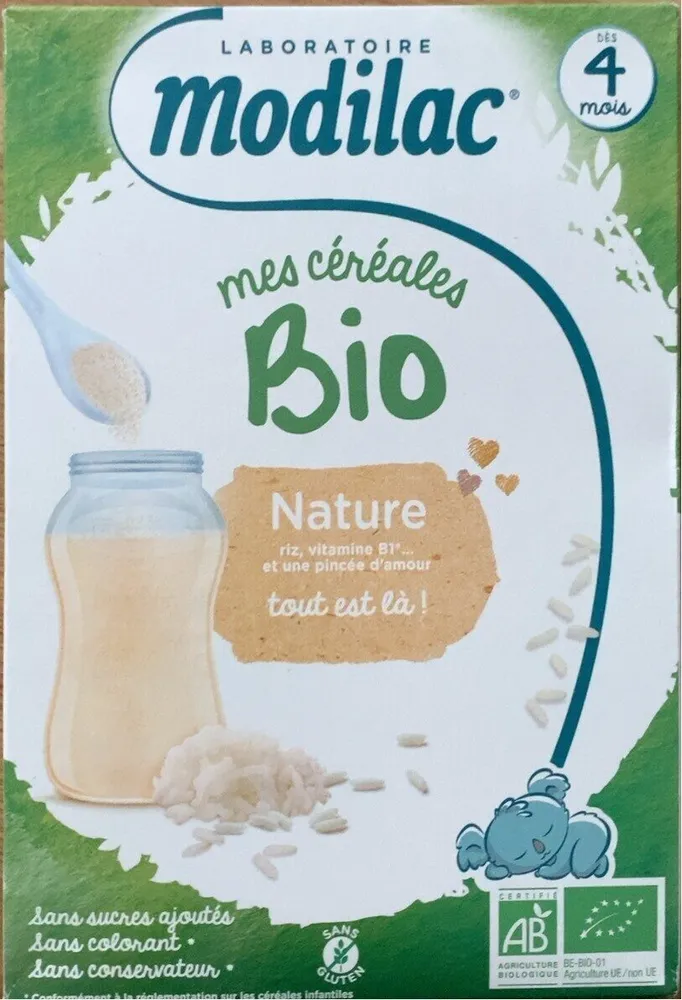 Mes cereales bio nature