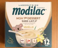 Mon 1er dessert sans lait