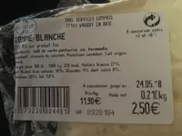 Tomme Blanche