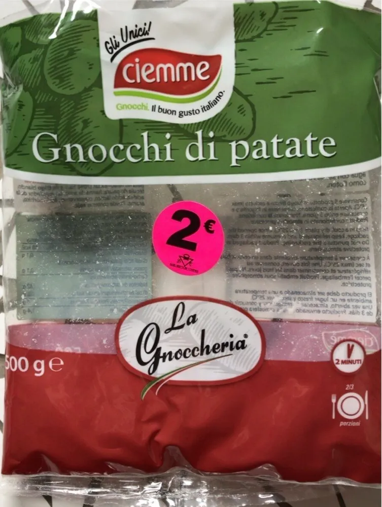 gnocchi di patate
