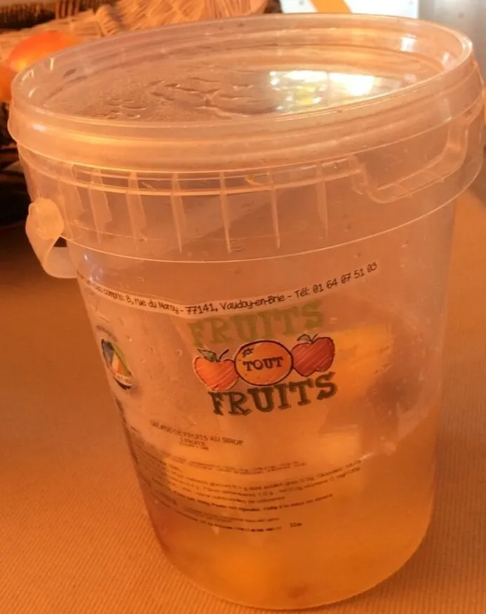 Salade de fruits au sirop