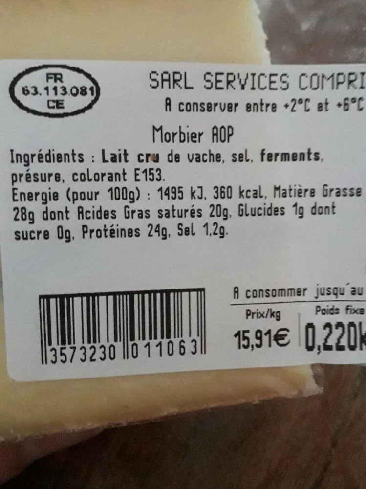 Morbier AOP