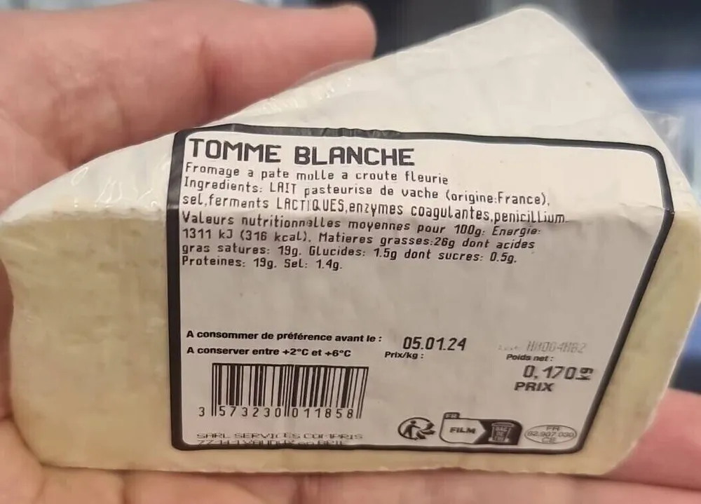 Tomme blanche