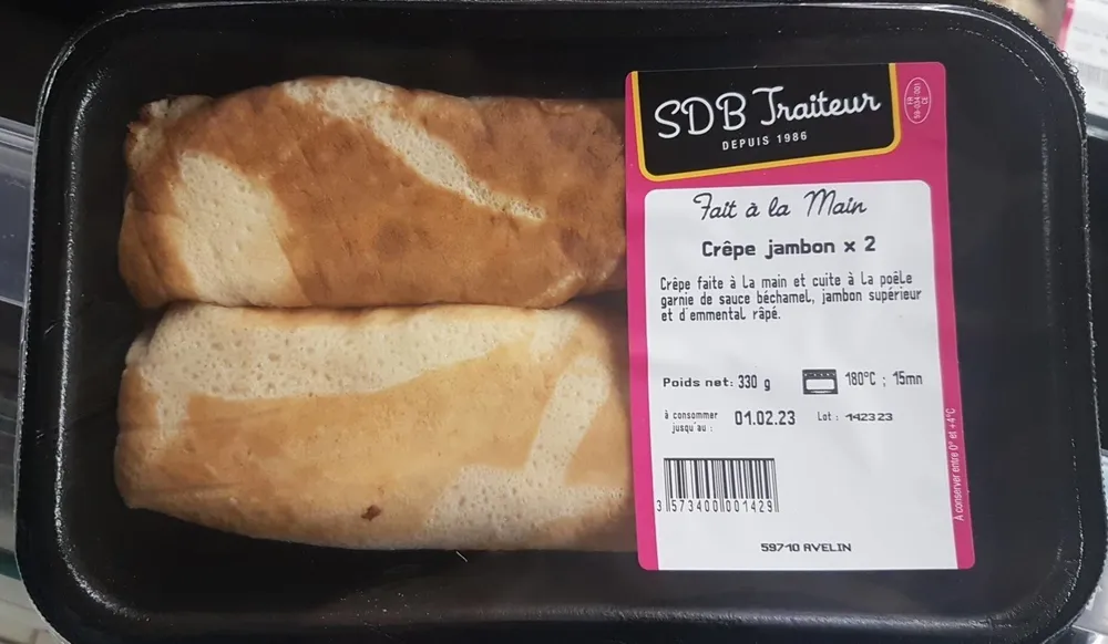 Crêpes jambon