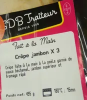 Crêpes jambon