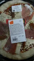 Pizza  jambon sec tomme de brebis