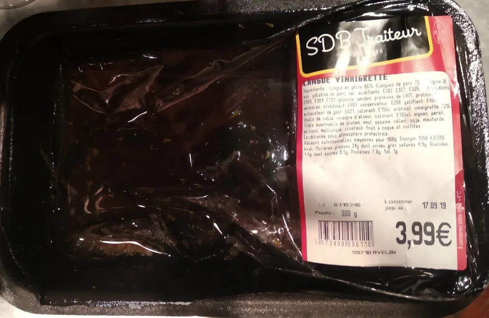 Langue vinaigrette