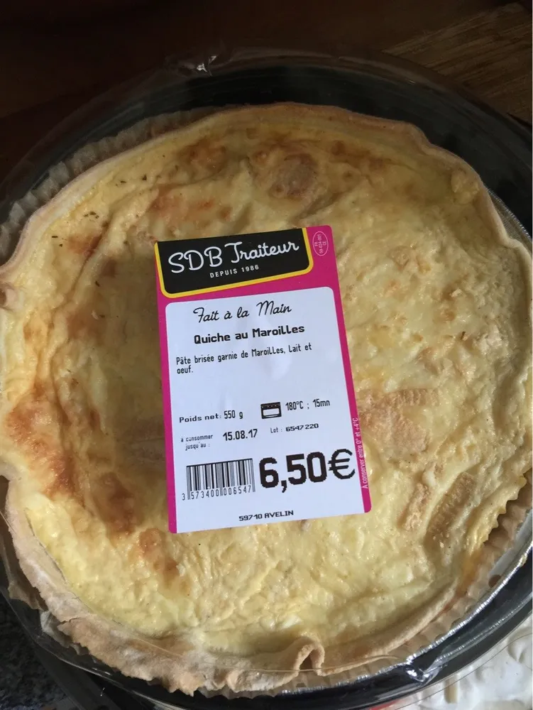Quiche au Maroilles