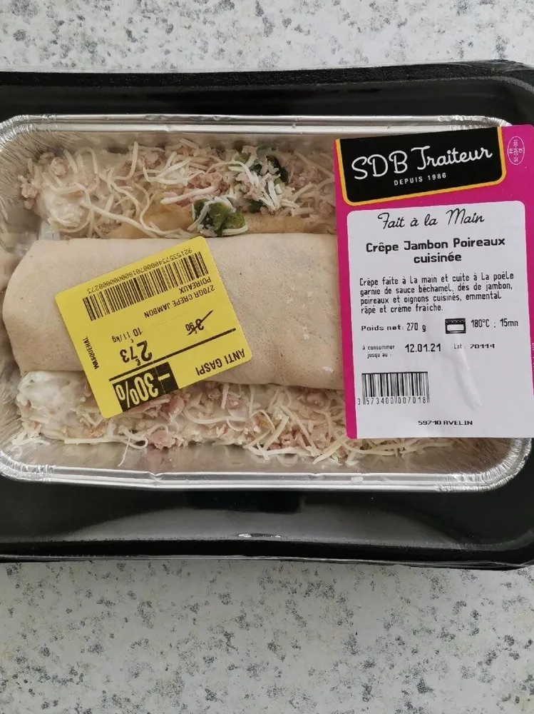 Crêpe jambon
