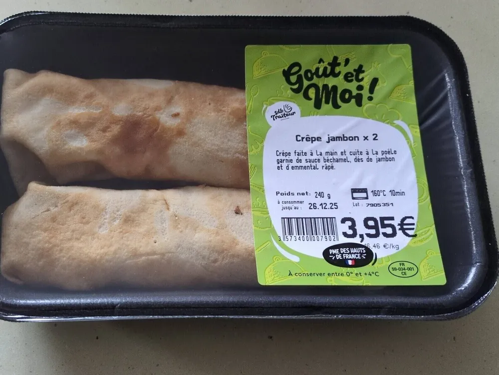 Crêpes au jambon