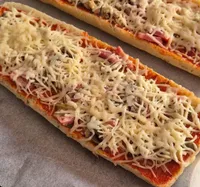 Baguettine lardon champignons